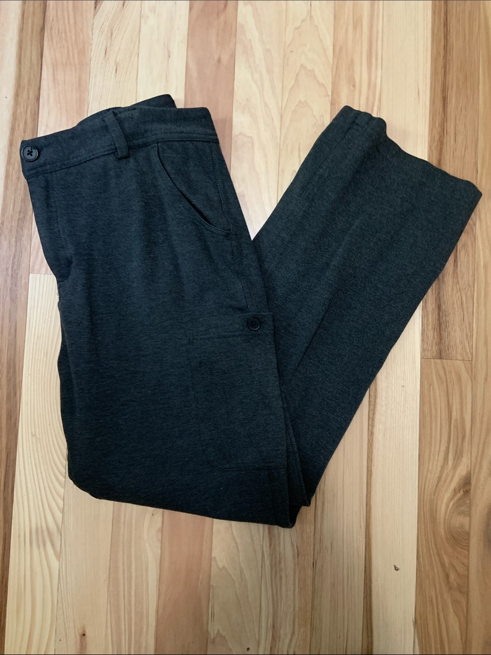 Duluth Trading Company Gray Knit Pants 10x29 - Picture 4 of 6